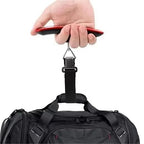 Portable Digital Luggage Scale - 2 Pack, Handheld Electronic Scale for Travelers, 110 lbs Capacity, Lightweight Travel Scale (d) - Aurate Weight Measurement (d 1)