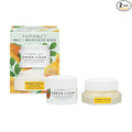 Farmacy Ceramide Face Moisturizer + Cleansing Balm Duo - Travel Size Skin Care Set with Green Clean Makeup Remover Balm + Honey Halo Moisturizer Face Cream (2 Count)
