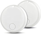 Air Tag for Android Air Tags-2 Pack Android（NOT for iOS） Bluetooth Tracker for Android Smart Tracking Tag for Google Find Hub Device App. Finder for Suitcase, Backpack, Purse,Keys, Luggage,etc.