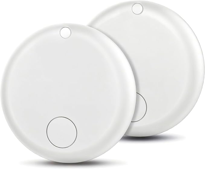 Air Tag for Android Air Tags-2 Pack Android（NOT for iOS） Bluetooth Tracker for Android Smart Tracking Tag for Google Find Hub Device App. Finder for Suitcase, Backpack, Purse,Keys, Luggage,etc.