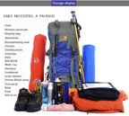 Bseash 60L Internal Frame Waterproof Hiking Camping Backpack with Rain Cover, Large Outdoor Sport Travel Daypack Rucksack