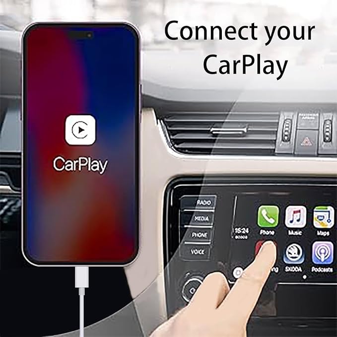Car Carplay Cable for iPhone 17 16 15 Charger Cord,4 Pack 3FT USB A to USB C Cable for iPhone 17 Pro Max/16 Pro/15 Plus Charger,USB C Car Charger for Apple 17 Air/16 Pro Max/16e/15/iPad Pro