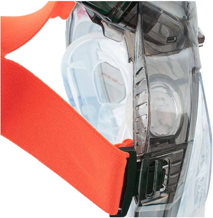 SEAC Libera, Full Face Snorkeling Mask, Hypoallergenic Silicone, Quick Release, EN136:2000 Certified, 4 Sizes