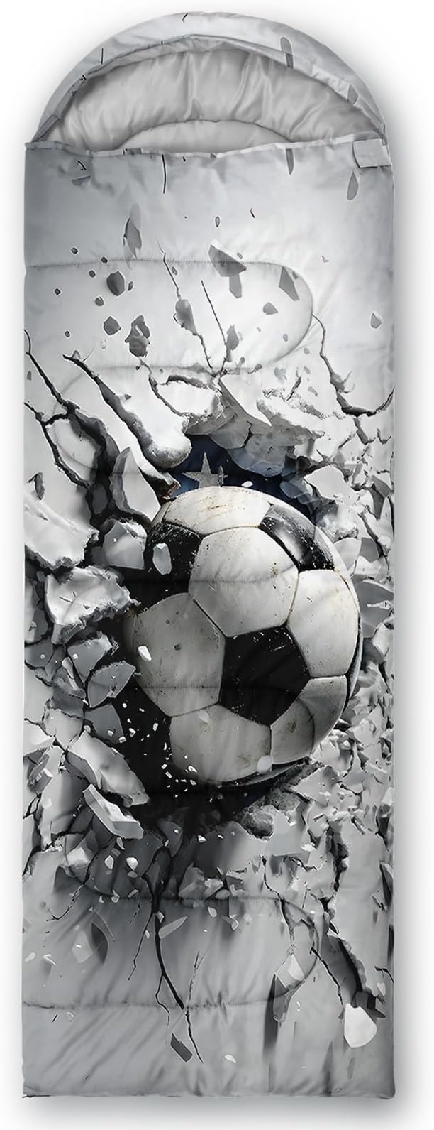 QOOMO Animals Camping Sleeping Bags,3 Season Warm & Cool Weather,Lightweight,Waterproof Sleeping Bags for Adults & Kids,Traveling,and Outdoors,Camping Gear Equipment