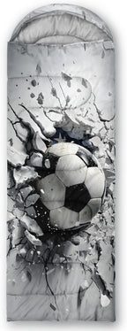 QOOMO Animals Camping Sleeping Bags,3 Season Warm & Cool Weather,Lightweight,Waterproof Sleeping Bags for Adults & Kids,Traveling,and Outdoors,Camping Gear Equipment