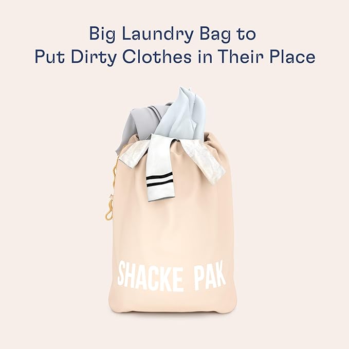 Shacke Packing Cubes for Travel 8 Set - Premium Luggage Organizer Bags - Versatile Travel Organizer for Women and Men - Optimized Packing Bags - Travel Essentials (Cream)