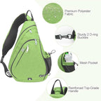 INOXTO Sling Bag, Multipurpose Crossbody Shoulder Bag for Men and Women