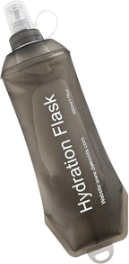 WILDREEDS 500ml Soft Flask, TPU Collapsible Soft Water Bottle for Hydration Pack, Running Vest, Folding Water Bottle for Hiking Cycling Climbing-1Pcs, Grey