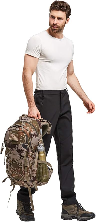 Diamond Candy Waterproof Hiking Backpack for Men and Women, Lightweight Day Pack for Travel Camping