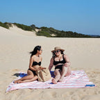 Dock & Bay Quick Drying Towel - for Sports & Gym - Compact, Lightweight - 100% Recycled - Includes Bag - Cabana Light - Malibu Pink, Double Extra Large (180x200cm, 70x78)