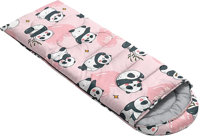 QOOMO Camping Sleeping Bags,3 Season Warm & Cool Weather,Lightweight,Waterproof Sleeping Bags for Adults & Kids,Traveling,and Outdoors,Camping Gear Equipment