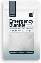 Altland 250 Pack of Emergency Blankets - Heat Reflective Blankets for Winter Survival Kits, Disaster Preparedness, Cold Weather Camping, and Homeless Care Packages
