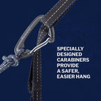 ENO DoubleNest Hammock - Lightweight, Portable, 1 to 2 Person Hammock - for Camping, Hiking, Backpacking, Travel, a Festival, or The Beach - Canyon/Coral