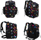 Military Tactical Backpack 45L Large Tactical Backpack for Men, Hiking Rucksack With Bottle Holder