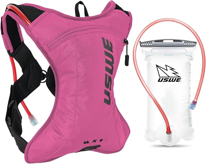 USWE Outlander XC Hydration Pack, Running, Hiking Hydration Backpack with Water Bladder (1.5L/50oz), Hydropack for Men & Women, Backpack Gear & Equipment for Cycling, MTB