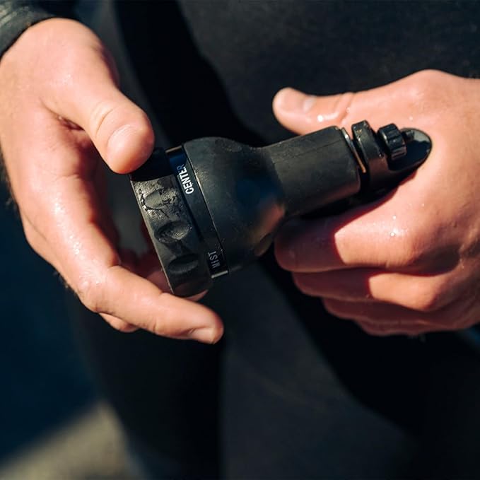 BeachBox Portable Shower Tank – Insulated Hot & Cold Water Tank for Camping, Beach, & Outdoor Adventures – 1.3 Gal Capacity – Multi-Spray Shower Gun – Easy Fill & Carry