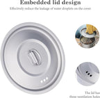 iBasingo 750ml Titanium Pot Camping Mug with Lid Tea Outdoor Ultra-light Coffee Water Cup Portable Hiking Backpacking Cooking Kit Picnic Cooking Kit with Foldable Handle Ti3037D