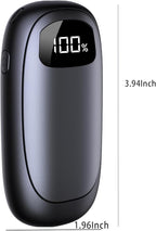 Hand Warmers Rechargeable - Electric Hand Warmers, Max 20 Hrs Warmth 4 Levels Heat Up to 131℉, Dual-Side Heating Portable Reusable Pocket Heater 2 Pack for Raynauds, Hunting, Camping, Golf