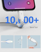 4 inches iPhone Charger Cord Short, 5Pack Small USB A to Lightning Cable Fast Charging Compatible with Apple iPhone 13 12 11 Pro Max Xs X 8 Plus SE2, iPad Air/Mini, Portable Charger