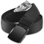 AGPTEK Travel Money Belt, Hidden Money Pouch, Anti-Theft Security Waist Wallet, Secret Compartment Money Hideaway for Business Trip Jogging Outdoor Working, Gift for Fathers Dad Men Boyfriend, Black
