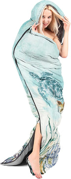 CVHOUSE Camping Sleeping Bags,3 Season Warm & Cool Weather,Lightweight,Waterproof Sleeping Bags for Adults & Kids,Traveling,and Outdoors,Camping Gear Equipment