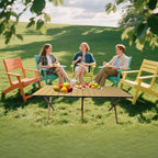 Portable Low Alluminum Roll Up Travel Folding Table for Beach, Camping, & Picnic – Compact, Lightweight, Multi-Purpose for Indoor & Outdoor Use