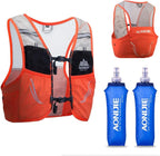 Lovtour Hydration Race Vest,2.5L Running Vest Lightweight Pack with 2 Soft Water Bottles Bladder for Marathoner Running Race Cycling Hiking Camping Biking