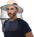 CozyCabin Mosquito Head Net Hat with Removable Mesh Hidden Netting, Design for Outdoor Fishing Gardening