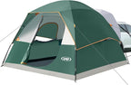 UNP SUV Dome Tent for Camping, Outdoor 6 Person Car Camping Tent, Easy Set Up SUV Tailgate Tent with Rainfly 10' x 10' Vehicle Camping Tent