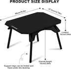 TOPCHANCES Folding Outdoor Camping Table,Ultralight Aluminum Camping Side Table,Portable Beach Table Roll Up Camping Table with Carrying Bag for Camping Beach Picnic Grilling Hiking FishingTravel