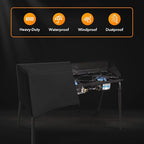 Heavy-Duty Patio Cover Fits Camp Chef 3 Burners Stove PRO90, SPG90B, TB90LW, TB90LWG, TB90LWG15