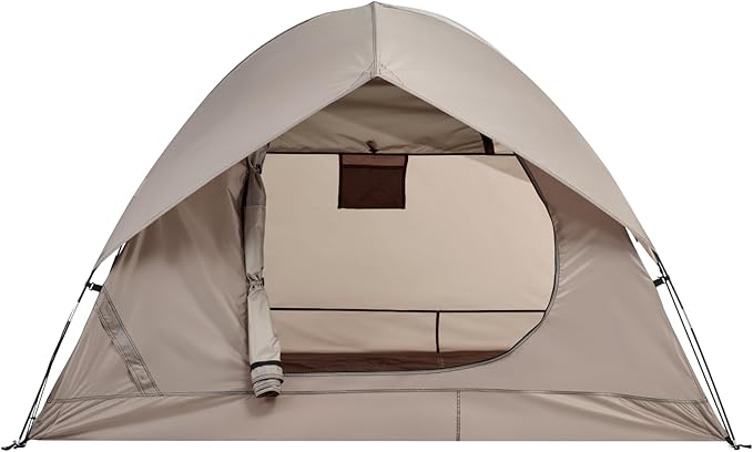 Spacious Waterproof 2-Person 3-Season Tent with Big Rain Fly – Versatile Outdoor Camping Tent for Hiking, Backpacking, and Festivals – Easy Setup & Durable Design