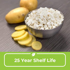 Nutristore Emergency Buckets | Premium Freeze-Dried Vegetables | 25-Year Shelf Life | Made in USA | Emergency Survival Food Supply | 60 Large Servings (Vegetable - Single Bucket)