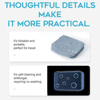 Packing Cubes for Travel Luggage Organizer Bags, Rapid-Odor-Elimination Sock & Underwear Cube, Water-Resistant Gym Bag, Soft Portable Packing Cubes for Travel（8.3” × 6.1” × 4.5”） S