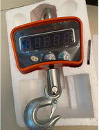 Heavy Duty Electronic Hanging Scale for Suitcases, Industrial Strength Luggage with Hook Travel and Shipping Needs (Blue 1000KG)