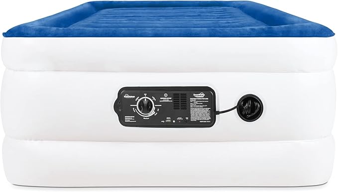 SoundAsleep Products SoundAsleep CloudNine Series Air Mattress with Dual Smart Pump Technology Twin Size