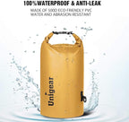 Unigear Dry Bag Waterproof, 2L/5L/10L/20L/30L/40L Floating and Lightweight Bags for Kayaking, Boating, Fishing, Swimming and Camping with Waterproof Phone Case