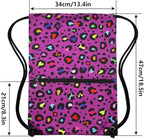 HOLYLUCK Drawstring Backpack Bag Sport Gym Sackpack