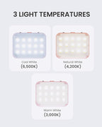 CLAYMORE Ultra Mini (Red) - Outdoor Rechargeable LED Light for Camping, Tent, Backpacking, Emergency and Industrial Use. Waterproof, Portable Lantern with USB-C, Up to 24 Hours Battery Life.