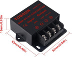 2PACK DC 24V to 12V 5A 60W Converter Step Down Regulator for Car Low Voltage Transformer