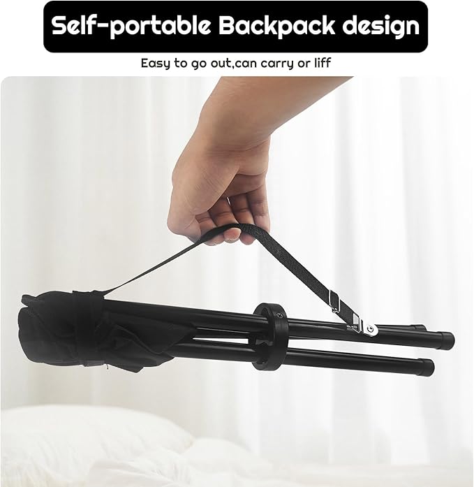 Travel Folding Camping Stool, Outdoor Tripod Seat, Folding Camping Chairs,Fishing Chair for Camping Party Mountaineering Picnic Beach Garden Lawn