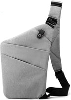 Anti Theft Travel Bag, One Shoulder Large Capacity Cross-body Bag Chest Fashion Lightweight Sling Bags for Travel Sports