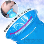 YGDZ 45 Pack Vomit Bags - Disposable Barf Bags for Travel, Motion Sickness, Nausea - 1000ml Blue