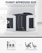 LOVEVOOK Laptop Backpack Purse for Women, Work Travel Computer Bags, College School Backpack for Student Girl, Quilted Casual Daypack with USB Port, Fit 15.6 Inch Laptop, Dark Grey