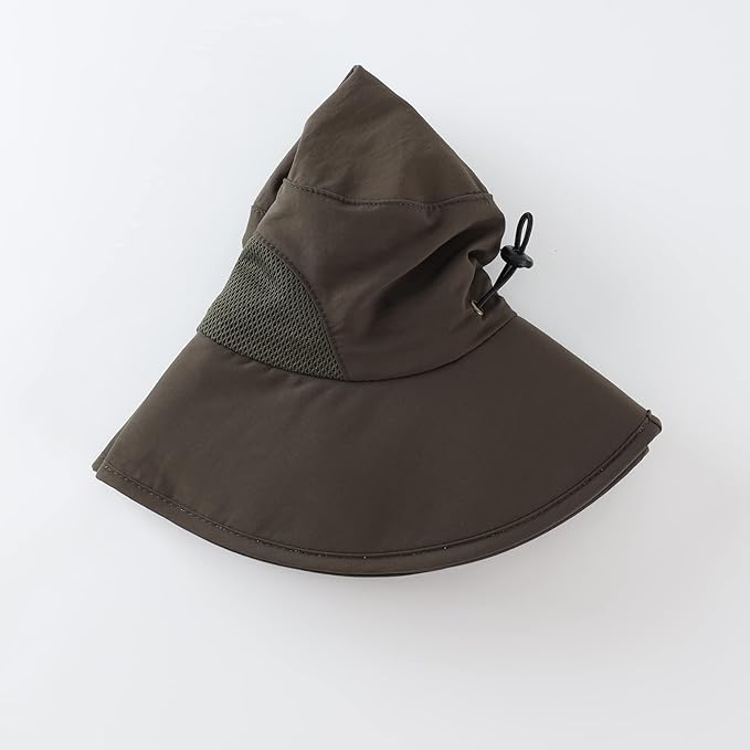 Home Prefer UPF50+ Mens Sun Hat Wide Brim Fishing Hat for Men UV Protection Womens Beach Bucket Hat for Golf Hiking Gardening