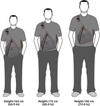 KL928 Canvas Sling Bag - Small Crossbody Backpack Shoulder Casual Daypack Rucksack for Men Women(Large Version)