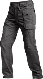 CQR Men's Tactical Pants, Water Resistant Ripstop Cargo Pants, Lightweight EDC Work Hiking Pants, Outdoor Apparel