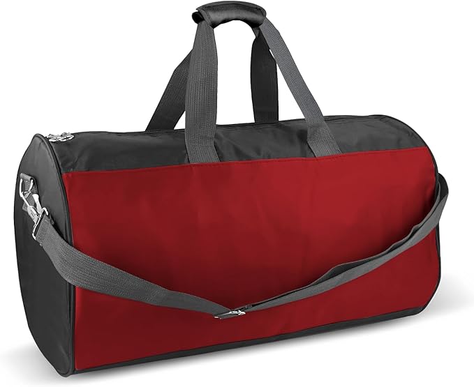 C&F BOGMOST Travel Duffel Bag Large Foldable Waterproof Gym Bag for Gym Beach Swim Bag Men Women Duffle Bag Lightweight Oxford Cloth Sports Bag -Purplish Red