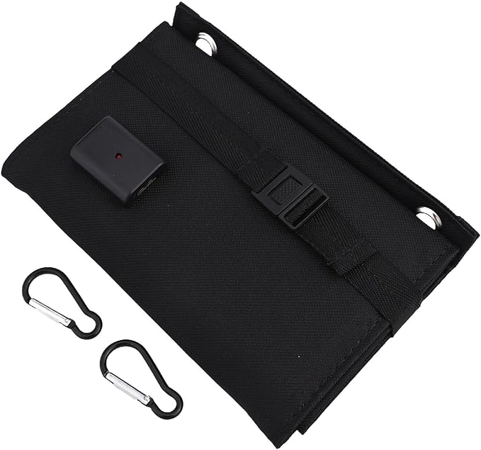Efficient 10W Solar Panel Charger Foldable Portable Power Bank for Mobile Devices in Outdoor Activities