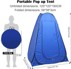Pop Up Tent Upgrade Privacy Shower Tent Portable Outdoor Sun Shelter for Toilet Camping Biking Beach with Carry Bag